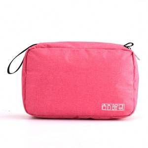 Sac de toilette portable imperméable personnalisé en usine en Chine, organisateur de voyage suspendu, sac cosmétique avec crochet - Product Image 1