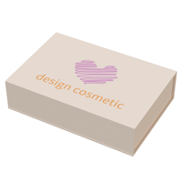 Boîte de cosmétiques nettoyant avec design de logo personnalisé boîte cadeau en papier à couvercle magnétique pour parfum produits de soins de la peau boîte d'emballage