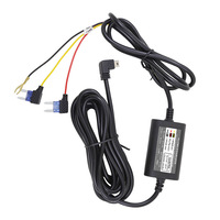 Kabel Pengurang Tegangan Mini untuk DVR Mobil 12V-24V ke 5V 2.8A Model Tegangan Lebar RH-004