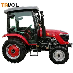 Traktor kompak 4WD 70HP Farmland 60hp 4wd, traktor kompak murah