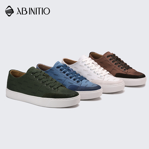 <span class=keywords><strong>Zapatos</strong></span> Deportivos <span class=keywords><strong>Casuales</strong></span> de Lona y Cuero para Hombre, Plataforma Personalizada OEM - Product Image 6