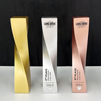 Nouveaux Trophées Créatifs Irréguliers Or Argent Bronze 2026 – Design Personnalisé, Trophée en Résine Plaqué Or