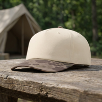 Cappello Stile Richardson 356 di Alta Qualità, Berretto da Baseball Strutturato a 5 Pannelli con Logo Ricamato Personalizzato e Visiera Mimetica