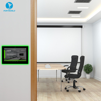 Portworld - Pantalla Táctil IPS de 10.1 Pulgadas RK3576 Android 14 POE Integrada con Luz LED para Domótica y Automatización de Edificios