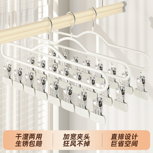 Sock Drying Rack With <b>Clips</b> 35mm Wide Jaw <b>Hook</b> Type Space Saving For Balcony And Dormitory Use - Product Image 3