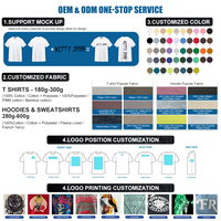 Hochwertiges, individuelles, schlichtes, unbedrucktes 230 g/m² Oversize Herren-T-Shirt, 300 g/m² schweres Baumwoll-Grafik-T-Shirt für Herren, T-Shirt für Männer