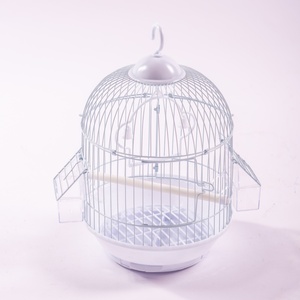 Round Bird Cage Durable Antique Hanging Portable Breeding Parrot Pigeon Birds Cages - Product Image 4
