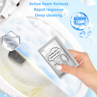 Produits de nettoyage de toilette Décontamination alcaline diurétique Dissolution de l'urine Toilette Acide xanthoxalique Moussant Poudre de nettoyage de toilette