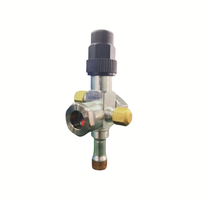 Vanne rotative manuelle plaquée acier avec connecteur en acier pour pièces de compresseur industrielles dans le domaine de la réfrigération et de l'échange de chaleur