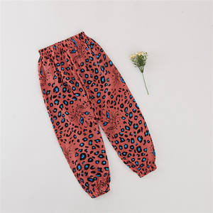 Shopping en ligne en gros : Pantalons pour enfants à imprimé léopard et rayures, taille élastique, provenant d'un fournisseur chinois - Product Image 2