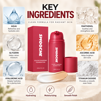 Fond de teint changeant de couleur 30 ml, fond de teint liquide ajustant le teint, hydratant, fini naturel, base de maquillage pour femmes