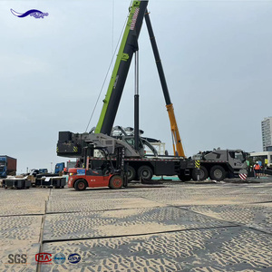 Ineinandergreifende Bodenbeläge Hochbelastbare Laufbahnabdeckungen Straßenmatte aus Recycling-Material UPE - Product Image 5