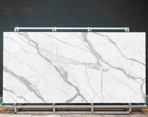 Feuille de pierre frittée flexible de 6mm pour mur incurvé et porte d'armoire personnalisée - Product Image 2