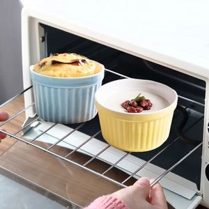 Logo personnalisé, ustensiles de cuisson, crème brûlée, porcelaine, va au four, céramique, bols ramequins soufflés pour la cuisson des restaurants - Product Image 4