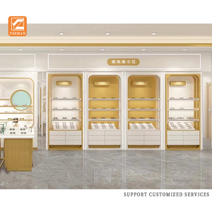 Präsentationsständer Aufbewahrungsschrank Möbel für Optikerfachgeschäft Sonnenbrillen-Wandvitrine Regal - Product Image 5