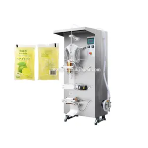 Machine de remplissage automatique de sachets en plastique pour jus liquide, eau, prix en sachet