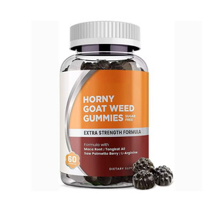 Gomitas de Suplementos Herbales, Gomitas de Hierba de Cabra en Celo, Procesamiento OEM Personalizado - Product Image 1