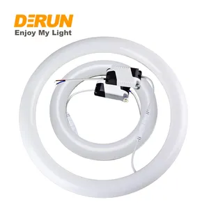 12W 18W 20W 24W 30W 40W Eingebauter Treiber Externe kreisförmige Leuchtstofflampe LED Kreis röhre für runde Decken leuchte, LTL-CIRCLE