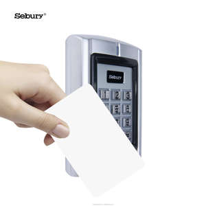 Sebury Metal <strong>Keypad</strong> IP65 Waterproof 125KH EM ID Card Dual Door <strong>Access</strong> <strong>Control</strong> Systems With Door Bell - Product Image 4