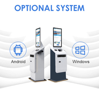 Kiosco de Pago Automático con Pantalla Táctil Personalizada OEM ODM, Kiosco de Cambio de Divisas, Pago en Efectivo, de Pie, para Interiores/Exteriores