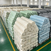 Tissu en taffetas 210T 100% polyester écologique, anti-boulochage, résistant aux plis, à l'abrasion, aux déchirures et aux taches