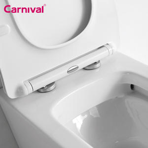 أبيض اللون نوعية جيدة الحمام Inodoro مخفي خزان السيراميك الأوروبي على الأرض شنت مرة أخرى إلى الجدار المرحاض صوان - Product Image 5