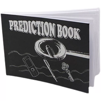 Libro de Predicciones - Truco de Magia, Accesorios de Magia, Truco de Magia de Escenario/Cercano, Accesorios de Comedia de Fuego, Trucos Primarios para Principiantes