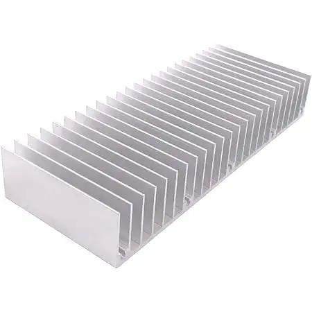 Radiator Heatsink aluminium kustom untuk papan sirkuit PCB wastafel panas Led penguat pendingin Transistor perangkat semikonduktor