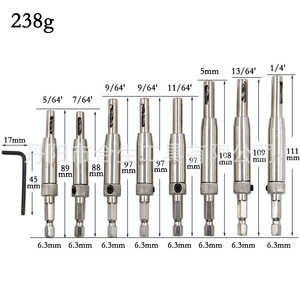 Hex <b>Bit</b> <b>Screwdriver</b> <b>Set</b> Metric 6 Pcs Colored Handle With L Key For Diy Repair - Product Image 5