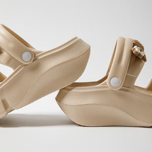 DERAN OEM 2025 directo de fábrica al por mayor zapatillas de plataforma para mujer Zapatillas de mujer con cadenas zapatillas de gama alta sandalias - Product Image 5