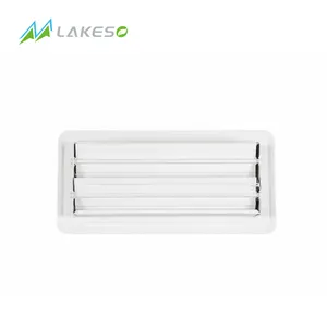 Registro del pavimento della griglia di ventilazione del pavimento del Lakeso HVAC con i registri del pavimento in acciaio stampato ammortizzatore