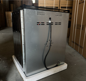 Cuisinière électrique autonome de 60 cm avec plaque vitrocéramique 4 zones et grand four de 80 L, corps entièrement en acier inoxydable - Product Image 2