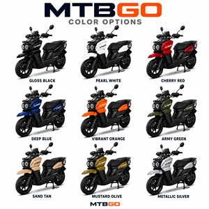Motocicleta Eléctrica Resistente MTBGO, Color Negro Mate, Faro Doble, Llanta Delantera, Freno <span class=keywords><strong>de</strong></span> Disco, Directo <span class=keywords><strong>de</strong></span> Fábrica, <span class=keywords><strong>para</strong></span> Hombre - Product Image 6