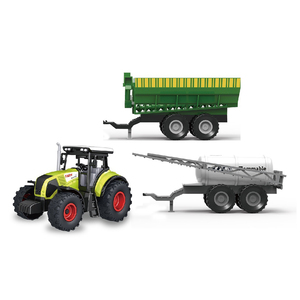 Modèle de <span class=keywords><strong>tracteur</strong></span> agricole <span class=keywords><strong>en</strong></span> plastique <span class=keywords><strong>John</strong></span> & Deered à friction 1/32 avec charrue - Product Image 2
