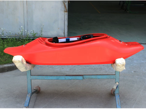Kayak de pêche monoplace large en HDPE épaissi, <span class=keywords><strong>bateau</strong></span> rapide <span class=keywords><strong>pour</strong></span> la pêche en eaux vives - Product Image 6