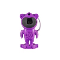 Projecteur Ciel Étoilé Spaceman, Lampe Planétarium USB Contrôlée par Application, en Plastique, pour Chambre, Voiture, Extérieur, Garage, Hôtel, Maison