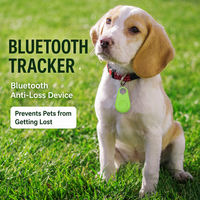 Traceur GPS Bluetooth pour chien et chat, conception verrouillable double face, fonctionnalités intelligentes, compatible Android et iOS, autonomie de 10 à 20 heures