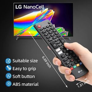Télécommande universelle AKB76037601 pour téléviseurs intelligents <span class=keywords><strong>LG</strong></span> LED OLED LCD, 4K 8K UHD HDTV, WebOS NanoCell <span class=keywords><strong>QNED</strong></span> - Product Image 4