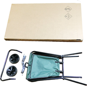 Chariot de <span class=keywords><strong>jardin</strong></span> pliable en toile léger et portable, <span class=keywords><strong>brouette</strong></span> pliable en tissu - Product Image 5
