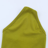 PB&ZA Femme 2026 Nouvelle Collection Été Chic et Tendance Combinaisons Asymétriques Vintage Décontractées Sans Manches Bodys et Playsuits Femme