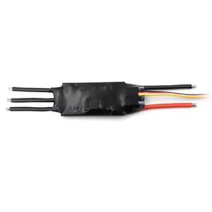 Contrôleur de vitesse de moteur sans balais 80A ESC SBEC série G2 2-6S Lipo, connecteur XT90 programmable pour avions RC, drones FPV à aile fixe - Product Image 3