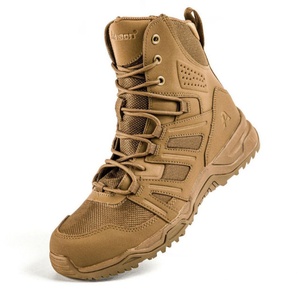 DFA1209 Sports <b>Hiking</b> Outdoor Travel Stock High Quality Nubuck Cow Leather <b>Boots</b> Black Green Khakii Brown Asiaon Patent <b>Boots</b> - Product Image 3
