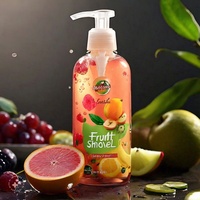 Gel de Ducha Frutal Ecológico para Hotel de 1L, Smoothie de Ducha España, Kit para Hombres y Mujeres, Perfume Exfoliante, Gel de Ducha Frutal