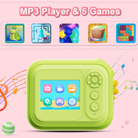 Nouvel appareil photo pour enfants Licorne de dessin animé 2026 avec écran HD 2,4'', filtres, jeux, lecteur MP3 et imprimante photo – Cadeaux d'anniversaire et de Noël