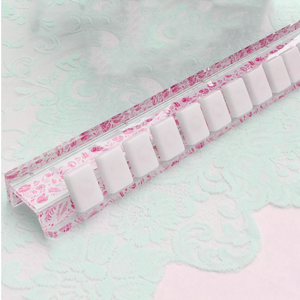 مجموعة حامل بلاط الماجونغ الأمريكي المخصصة بأسلوب عصري مع ذراع دفع متكامل، دافع ماجونغ أكريليك متموج - Product Image 2