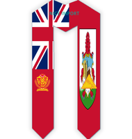 Écharpe de graduation unisexe best-seller avec drapeau du Belize, pour les diplômés de l'école supérieure, idéale pour les études à l'étranger et pour afficher fièrement leur fierté multiculturelle