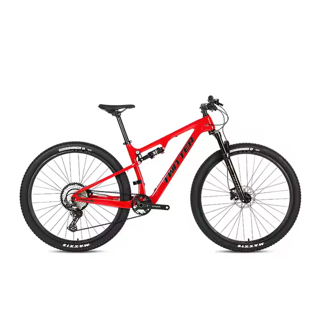 Carbon Fiber Mountain Bike Full Suspension MTB 29 Inch OVERLORD M6100 - 12 Speed Disc Brake MTB Mountain Bicycle