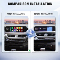 Caja de interfaz Viknav Linux para Lexus UX 2019-2022, decodificador inalámbrico CarPlay Android, navegación GPS automática, pantalla de radio original del coche