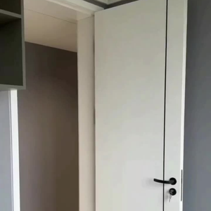 Customized house bedroom simple wooden door indoor soundproof bathroom kitchen unpainted veneered wooden door - Product Image 2