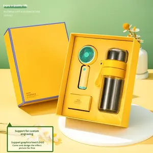 Set di Souvenir per piccoli ventilatori estivi con Logo personalizzato regalo aziendale pratico per i dipendenti articolo promozionale estivo perfetto per l'azienda - Product Image 6